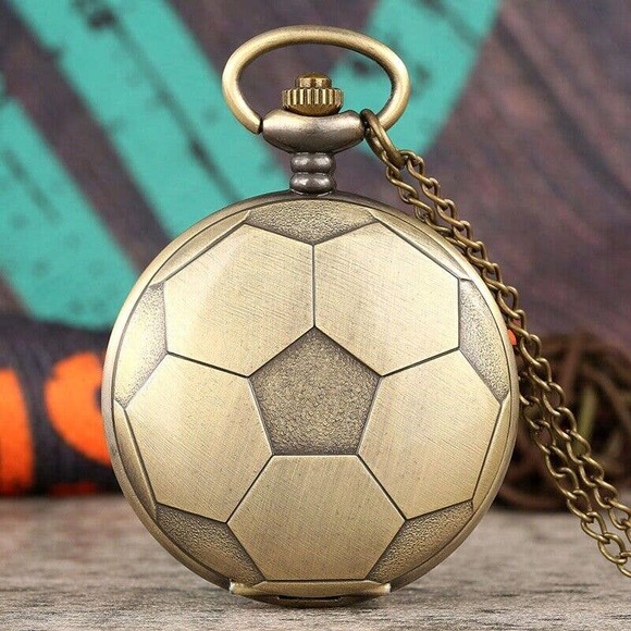 Other - Soccer Pocket Watch NEW Sports Gift Ball Football Player Footballer MVP Award